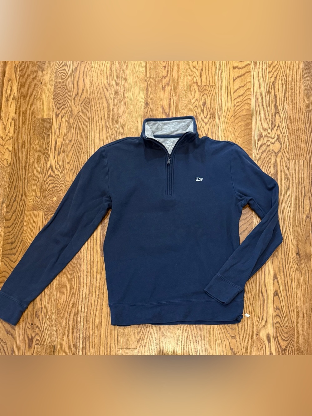 Vineyard Vines Navy Men’s Half-Zip Pullover Sweater